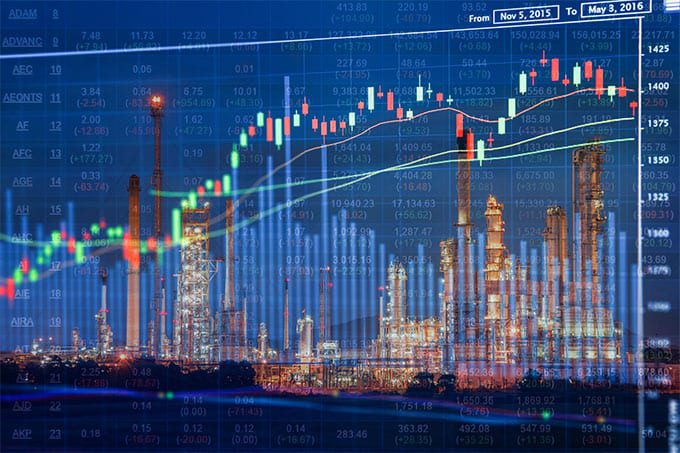 A stock image of consistent risk methodologies tailored to market dynamics chart reflecting Lacima's leading data numerics and energy and commodity valuation and risk analytics