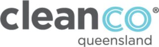 CleanCo Queensland's logo - a government-owned corporation that generates and supplies clean energy in Australia. CleanCo own and operate a range of energy generation and renewable energy assets including wind farms, solar farms, gas-fired power plants, and hydroelectricity.