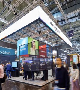 E world booth