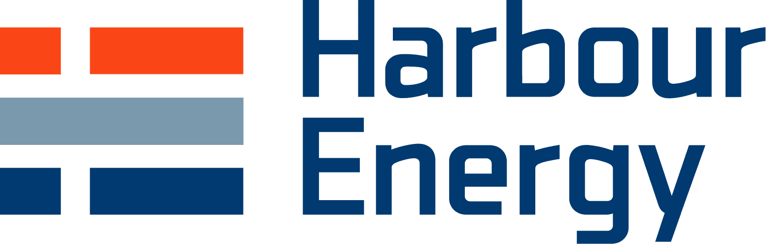 Harbour Energy's logo - the largest independent oil and gas company listed on the London Stock Exchange.