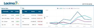 An image of a valuation summary business intelligence dashboard.